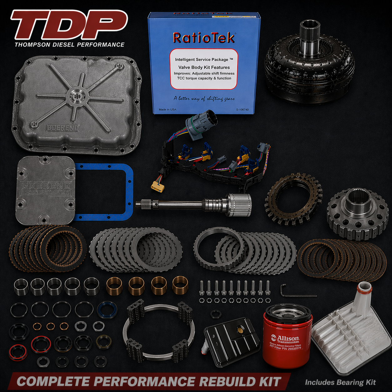Allison 750HP Rebuild kit