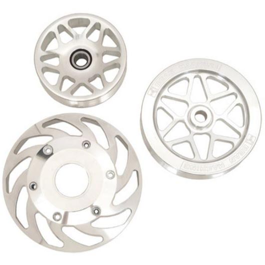 BEANS DIESEL IDLER FAN & POWER STEERING PULLEY KIT WITH .630" BORE