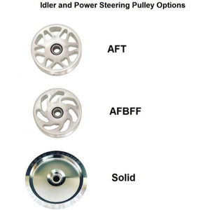 BEANS DIESEL IDLER, FAN, & POWER STEERING PULLEY KIT WITH .663